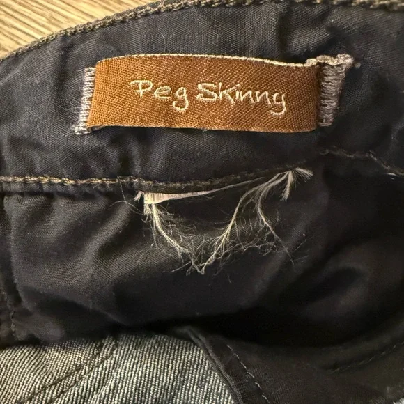 PAIGE Dark Blue Skinny Jeans - Picture 5 of 5